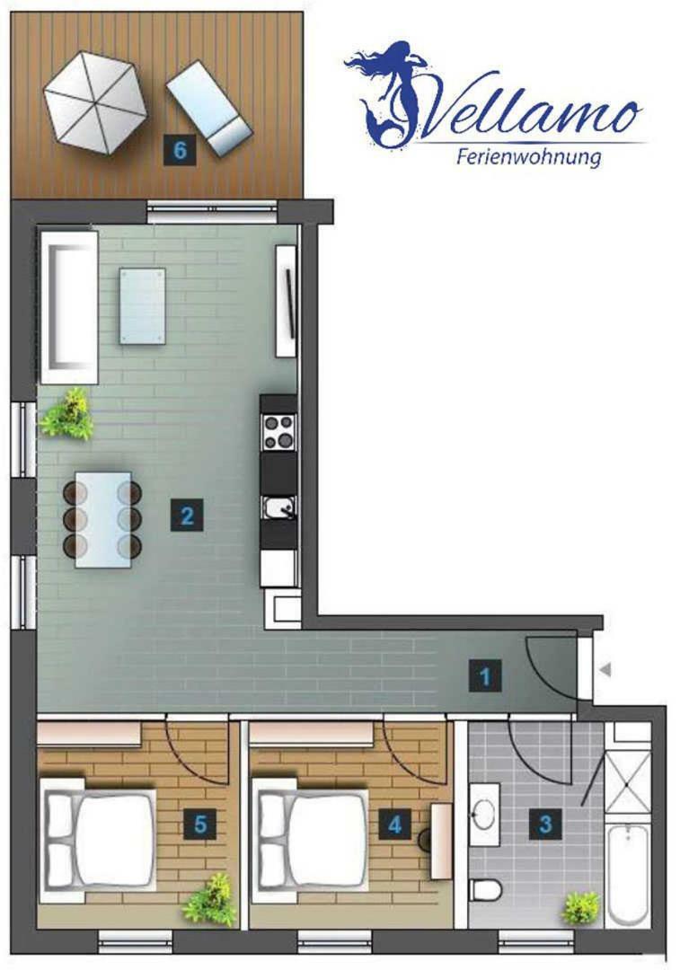 Ferienwohnung Vellamo Rerik Exterior photo